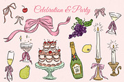 Romantic&Vintage illustrations, a Decorative Illustration by boniroom (Thumbnail 3 of 10)