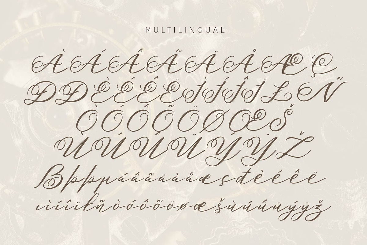 Carylin Millard, a Script Font by Patria Ari (P4tcreativa) (Photo 12 of 12)