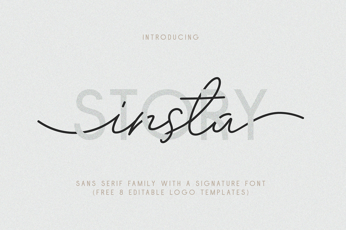 Insta Story // Font duo, a Sans Serif Font by Bluestudio (Photo 1 of 13)