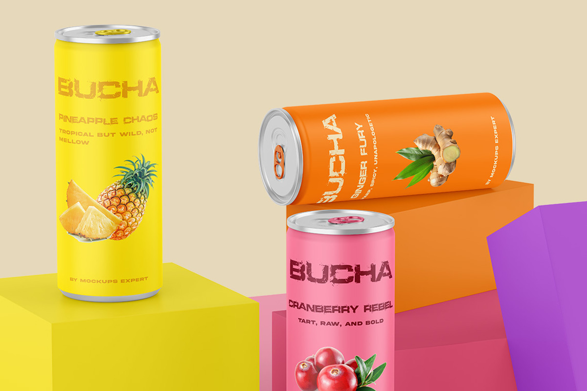Soda Can Mockups, a Mockup by Mockups Expert (Photo 4 of 5)