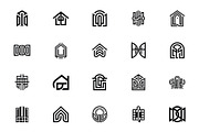 Architecture Real Estate Logo Pack, a Branding & Logo Template by Vectorium Studio (Thumbnail 8 of 11)