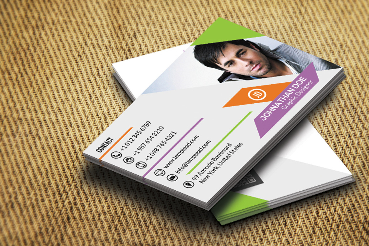 Personal Business Card CM190, a Business Card Template by annozio (Photo 2 of 4)