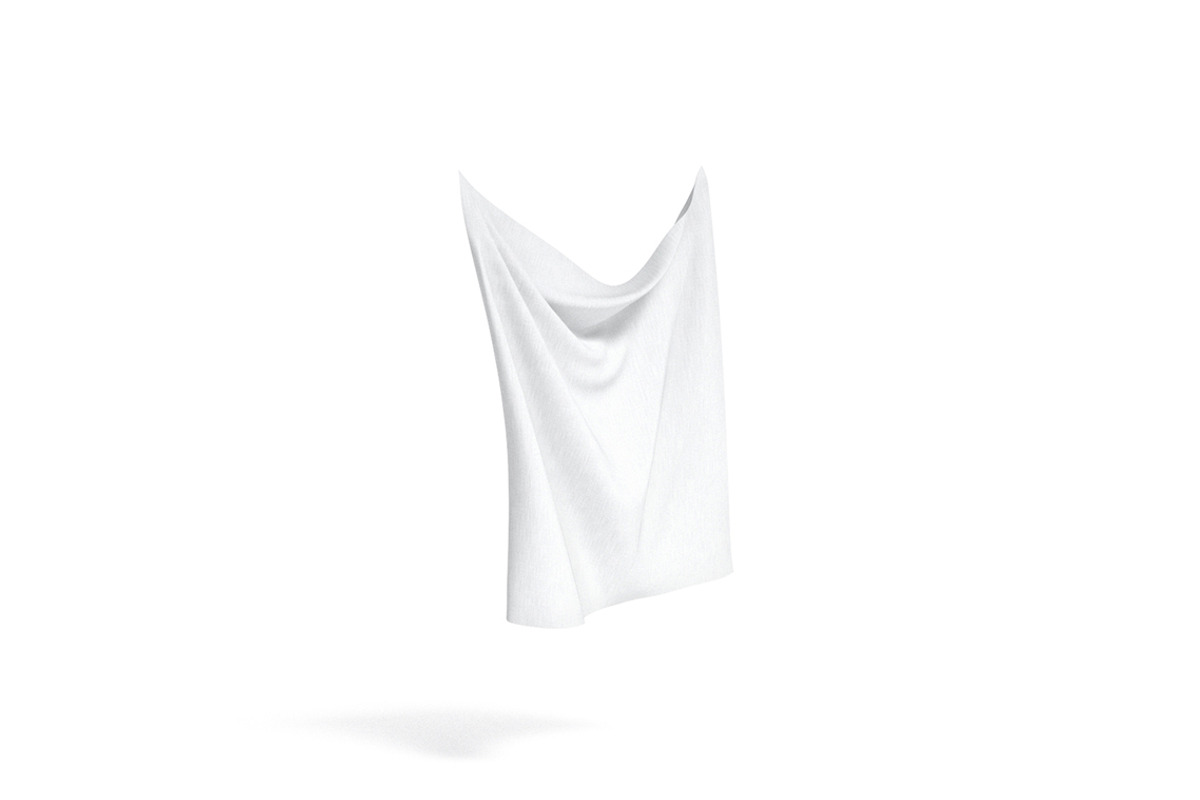 White Wrinkled Fabric Sheet 3D Model, an Object 3D Model by rebrandy (Photo 4 of 9)