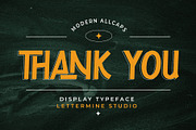 Mingoru - All caps San Serif, a Sans Serif Font by Lettermine (Thumbnail 10 of 10)