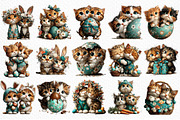 Whimsical Easter Cat Best Friend Png, an Illustration by Craft Nest (Thumbnail 6 of 11)
