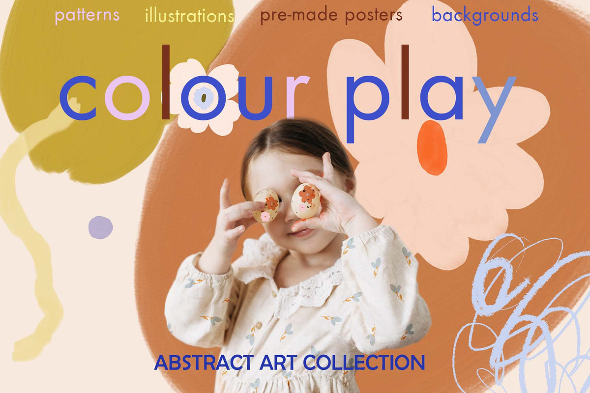 Colour Play-Abstract collection, an Illustration by Natalia Tugova (Photo 1 of 8)