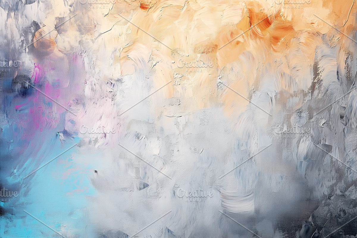 20 Abstract Oil Painting Texture, a Texture Graphic by UnicDesign (Photo 10 of 11)