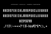 Necojah - Hardcore Gothic Font, a Blackletter Font by QR Design Studio (Thumbnail 5 of 6)