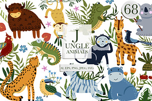 Jungle Animals collection
