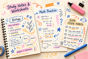 Naive Doodle Arrows & Lines, an Education Illustration by Anna Studio (Thumbnail 9 of 10)