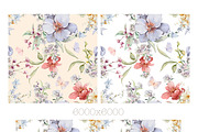 Watercolor flowers botanical bundle, a Decorative Illustration by Edith’s World (Thumbnail 6 of 15)