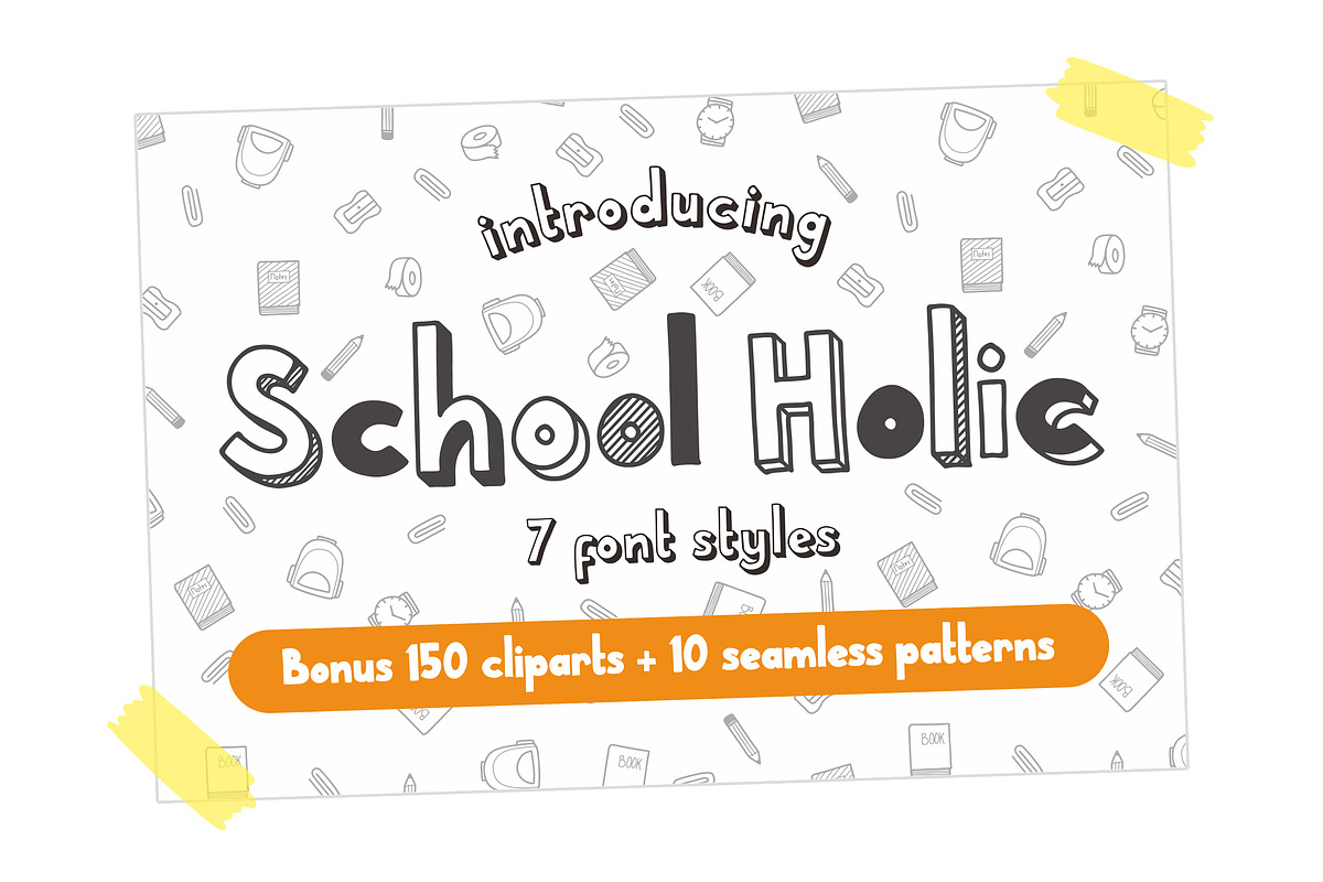 Display Font Mini Bundle By Orenari preview 3