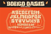 Bongo Oasis | Freaki Tiki Font, a Handwritten Font by Bend Industries (Thumbnail 5 of 10)