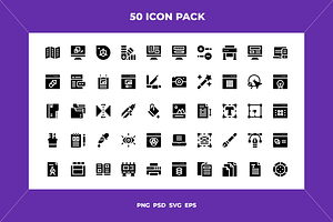 Graphic design icons, an Outline Icon by Wencory