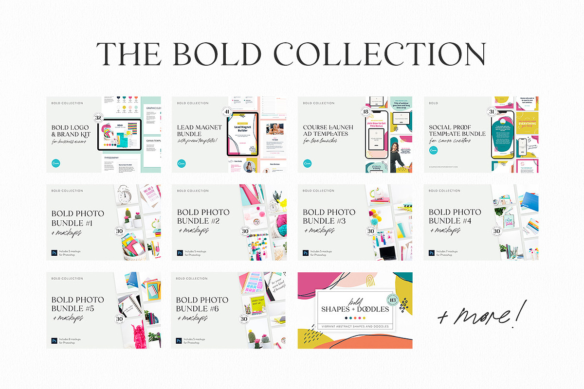 Bold Course Launch Ad Templates, a Social Media Template by Jessica Rea (Photo 3 of 3)