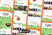 Annie Leonhart - Freelance Portfolio, a Landing Page Template by SLAB! Design (Thumbnail 3 of 4)