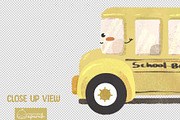 Back to School Watercolor Clipart, an Education Illustration by creationsbyapuruh (Thumbnail 7 of 8)
