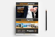 Real Estate Flyer Template, a Flyer Template by BrandPacks (Thumbnail 1 of 5)
