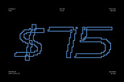 CS Bosley Pixel, a Sans Serif Font by Craft Supply Co. (Thumbnail 6 of 8)