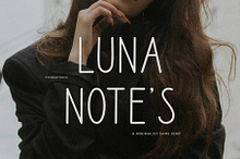 Luna Notes | A Minimalist Sans