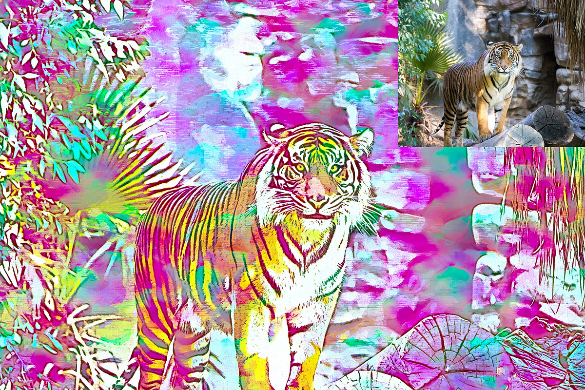 Abstract Art Ps Action, an Action Add-On by MRI STUDIO (Photo 8 of 11)