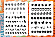 Abstract Florals Procreate Stamps, a Brush Add-On by cugypress (Thumbnail 4 of 6)
