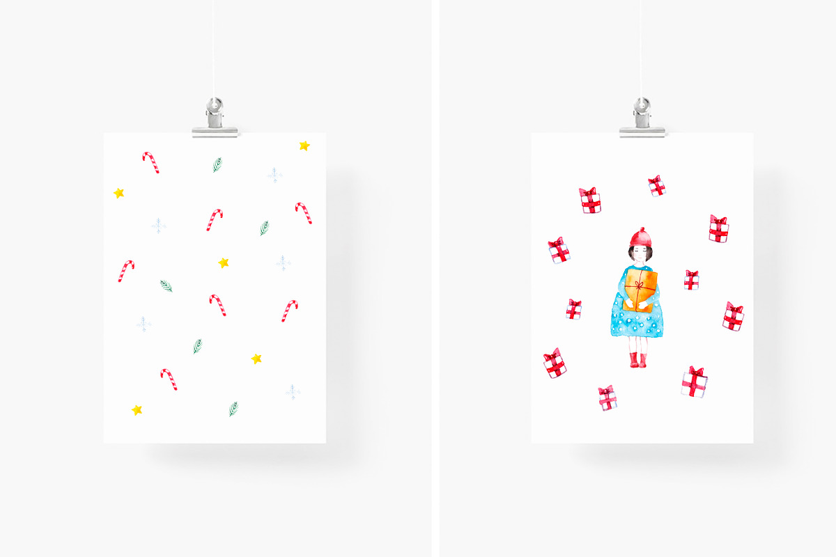 Holiday & Christmas collection, a Decorative Illustration by Knysh Ksenya (Photo 9 of 16)
