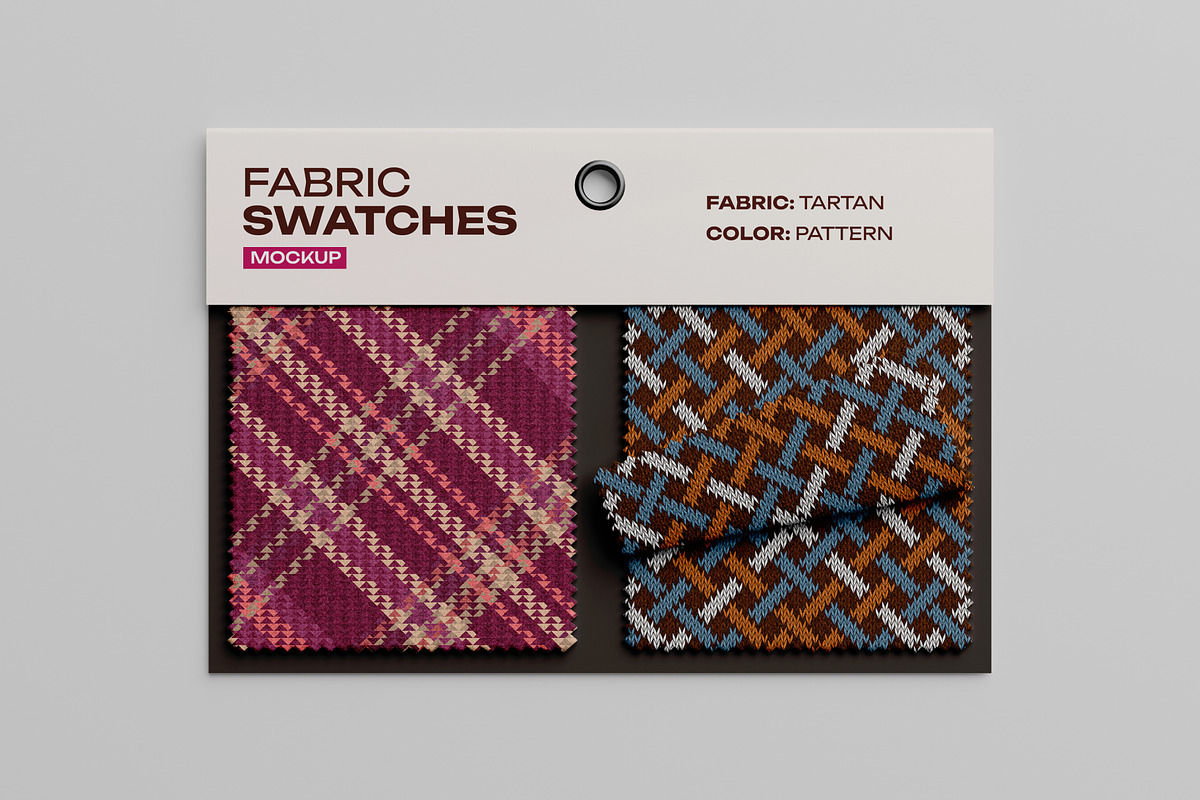 Fabric Swatches Mockup, a Mockup by Budogol Studio (Photo 4 of 4)