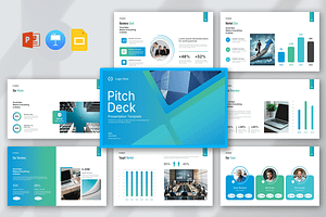 Pitch deck Presentation Template, a Templates & Theme by Pradaxa