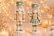 Christmas Nutcracker Couple 3D STL, a Characters & Person 3D Model by Layerology (Thumbnail 2 of 3)