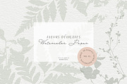 Watercolor floral paper collection, a Texture Graphic by Anna Sokol (Thumbnail 9 of 9)