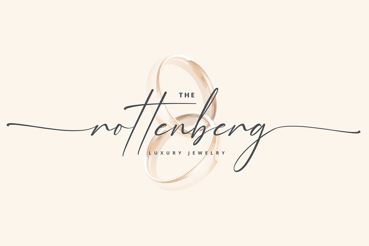 Golden Partline | Modern Handwritten, a Script Font by MJB Letters (Photo 2 of 12)