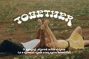 Saghi | Groovy Retro, a Handwritten Font by Pentagonistudio (Thumbnail 7 of 10)
