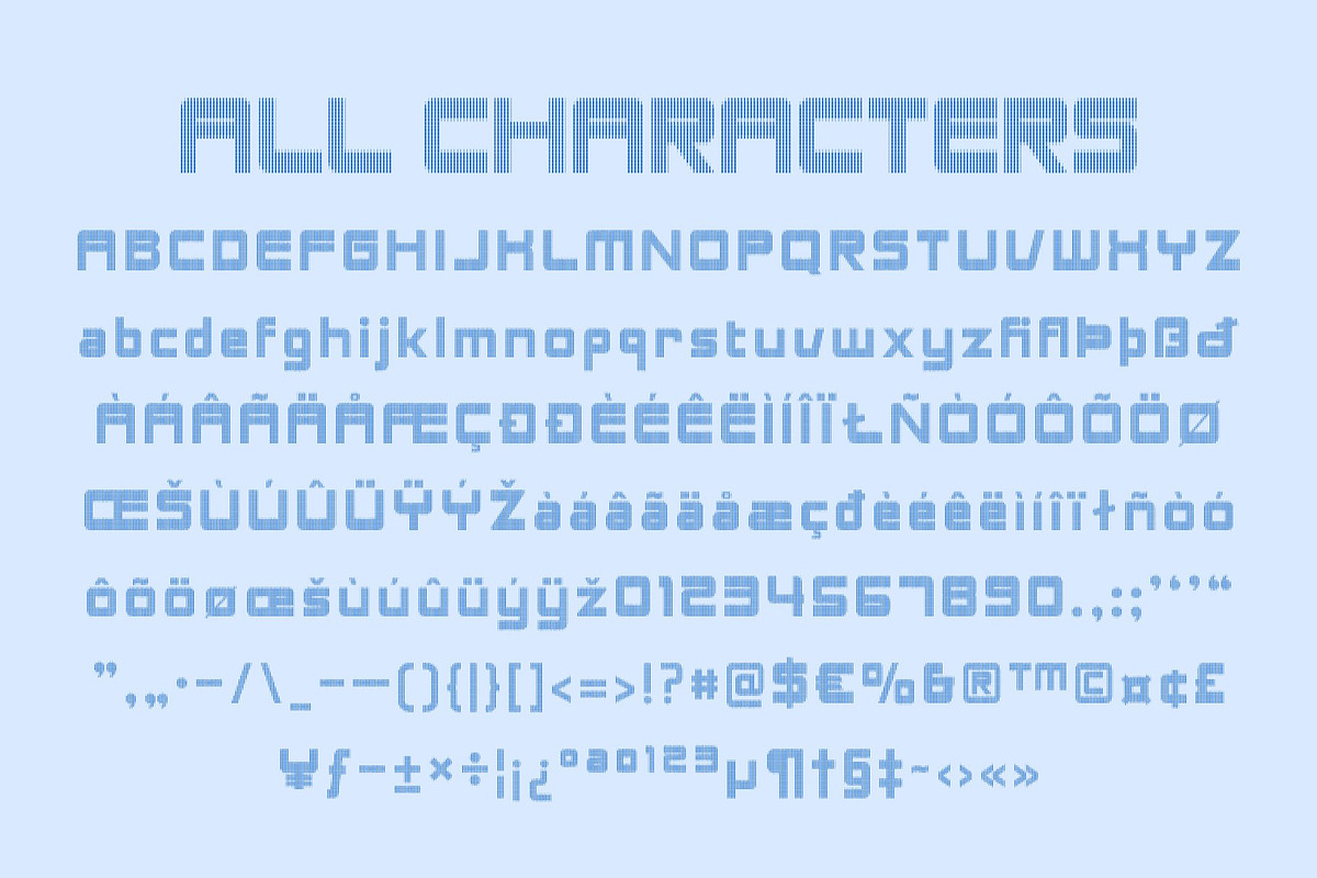 CS Amused Slitscan, a Sans Serif Font by Craft Supply Co. (Photo 8 of 8)