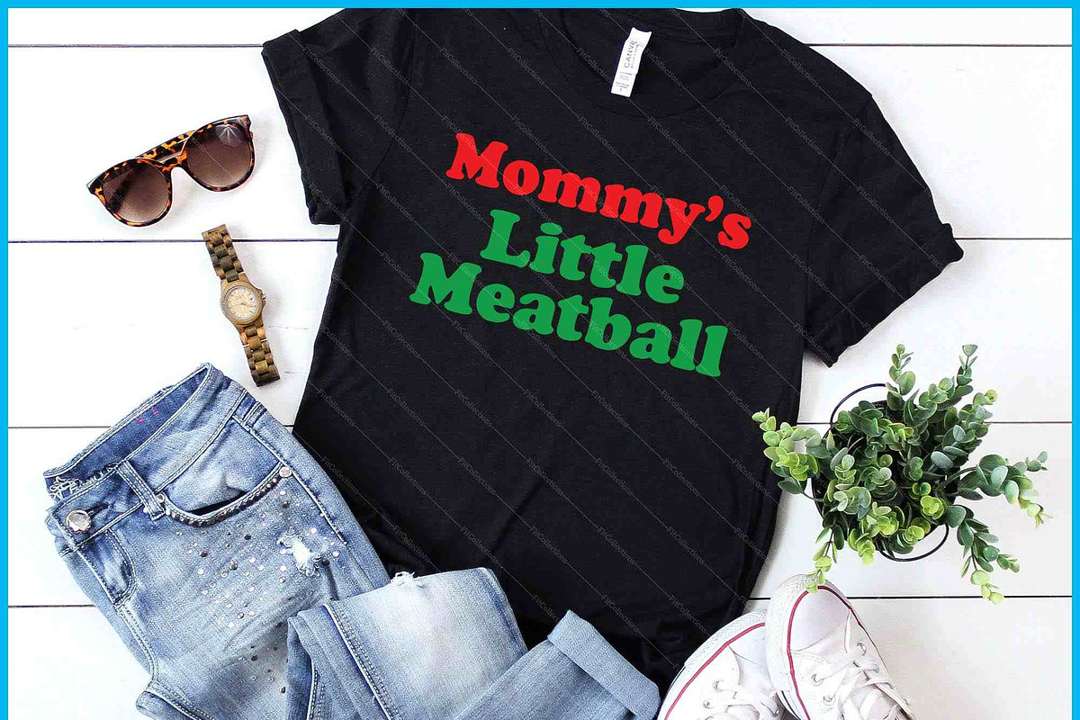 Mommy Daddy Meatball SVG PNG, a Graphic by Creativeusart (Photo 1 of 4)