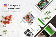 Food - social media template, a Social Media Template by Digital Breath templates (Thumbnail 1 of 4)
