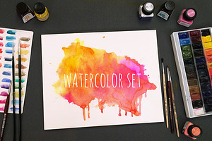 50% OFF! Watercolor set