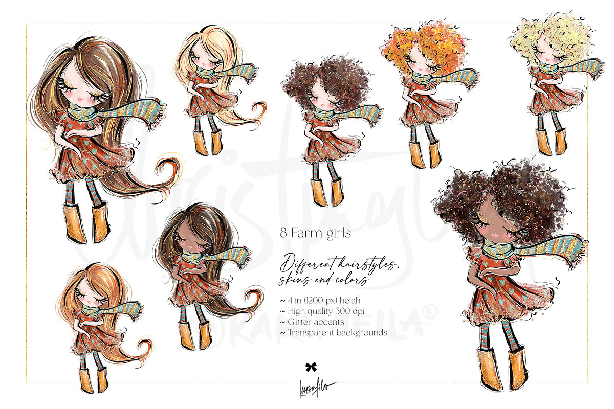 Fall Farm Market Clipart Autumn PNG, a Seasonal Illustration by KaramfilaS (Photo 6 of 11)