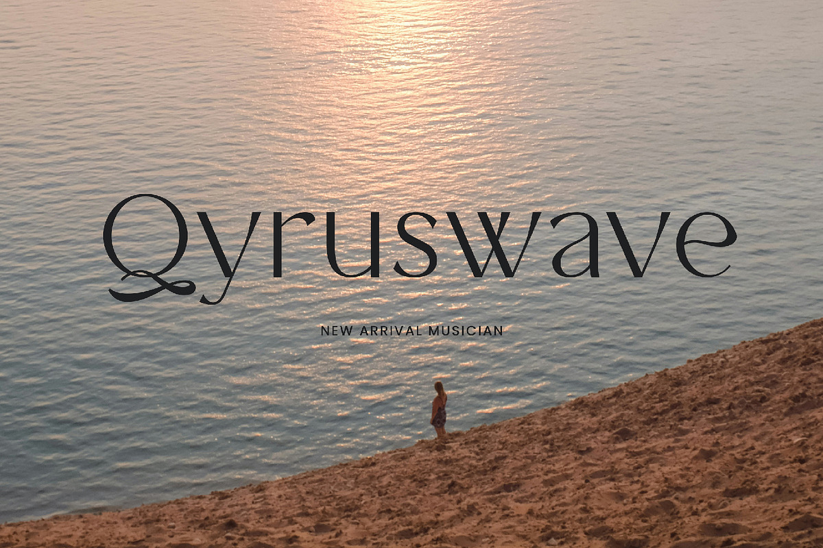Folktune - Stylish Sans Serif Font, a Sans Serif Font by AQR Studio (Photo 8 of 8)