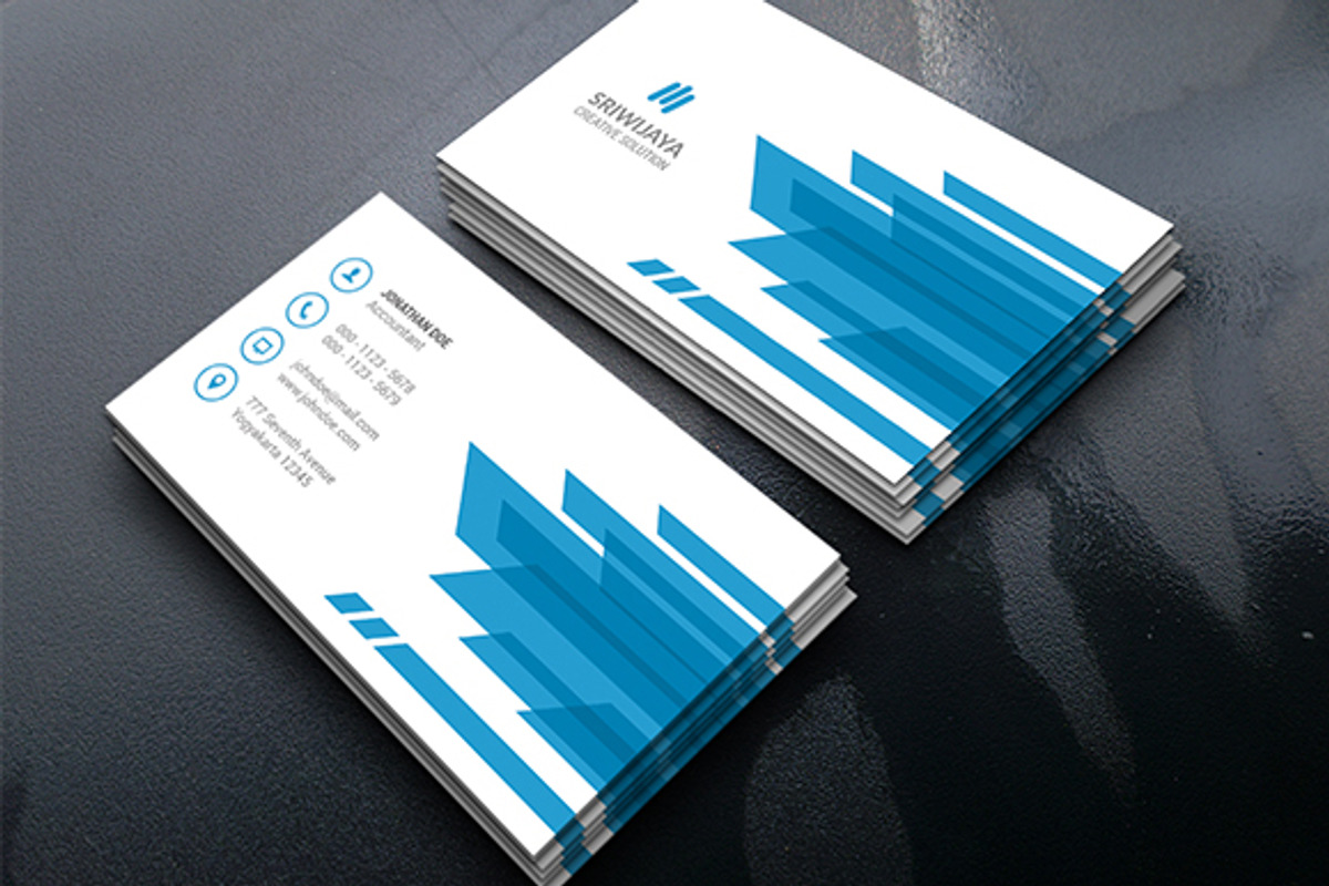 Natural Corporate Business Card, a Business Card Template by InfinityArt (Photo 2 of 2)