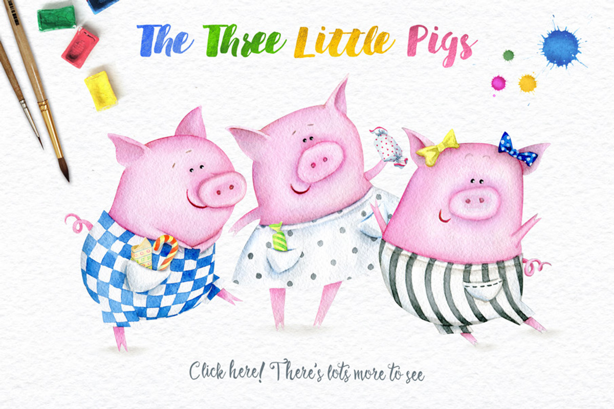 40% OFF! Watercolor Animals + BONUS, an Animal Illustration by Eva Katerina (Photo 3 of 11)