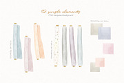 Sewing Supplies Clipart, an Illustration by Julia M. Watercolor (Thumbnail 9 of 13)