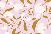 Blush & Ochre. Floral Patterns, a Pattern Graphic by PaperJamLab (Thumbnail 13 of 13)