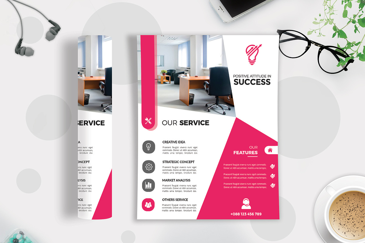 50+ Business Flyers Bundle, a Flyer Template by Imagine Design Studio (Photo 51 of 52)
