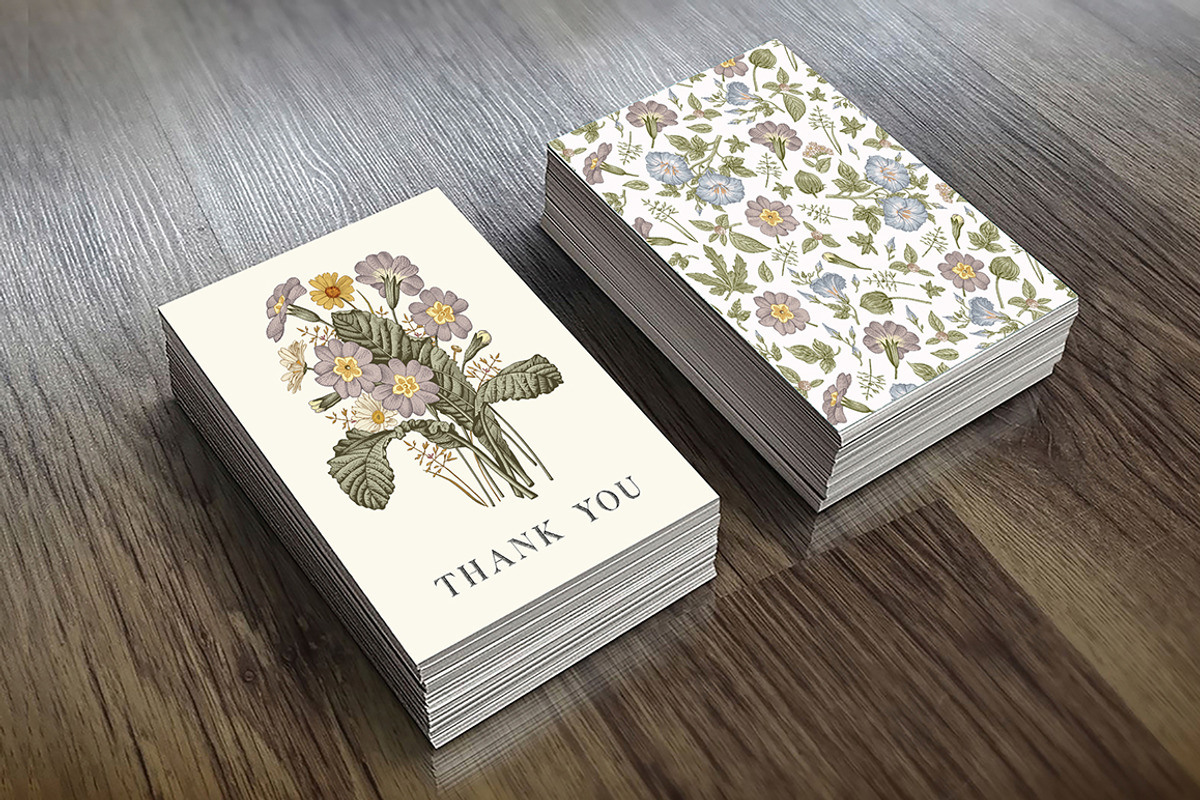3 Wedding Cards + Seamless Pattern, a Pattern Graphic by Vintage (Photo 9 of 15)