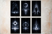 The Nocturne Arcana Dark Tarot cards, a Decorative Illustration by ThatsDesignArt (Thumbnail 5 of 10)