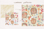 Watercolor Floral home. Cozy flowers, a Texture Illustration by antuanetto (Thumbnail 7 of 12)