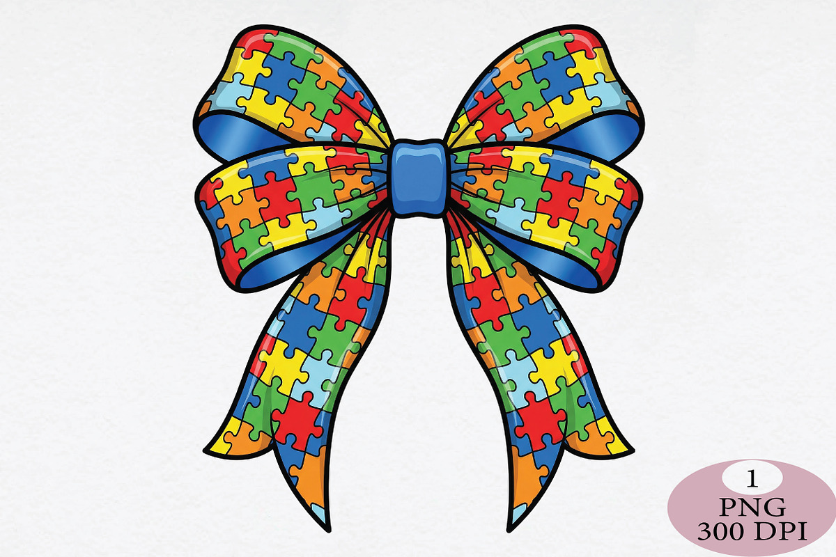 Autism Awareness PNG, an Illustration by Daily.Designs (Photo 1 of 5)