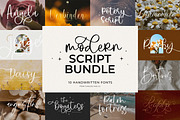 Modern Script Font Bundle, a Script Font by Flawless And Co (Thumbnail 2 of 12)