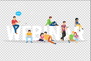 Webinar concept vector illustration, an Education Illustration by Julia Tim (Thumbnail 2 of 3)